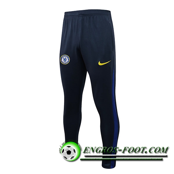 Training Pantalon Foot FC Chelsea Noir/Bleu 2021/2022