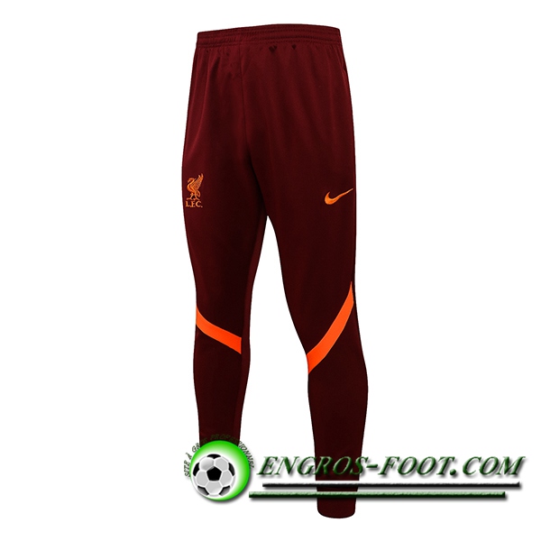 Training Pantalon Foot FC Liverpool Rouge/Orange 2021/2022