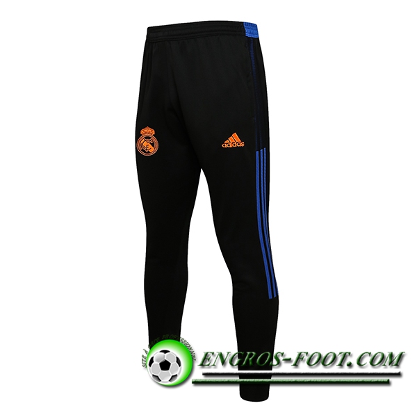 Training Pantalon Foot Real Madrid Noir/Bleu 2021/2022