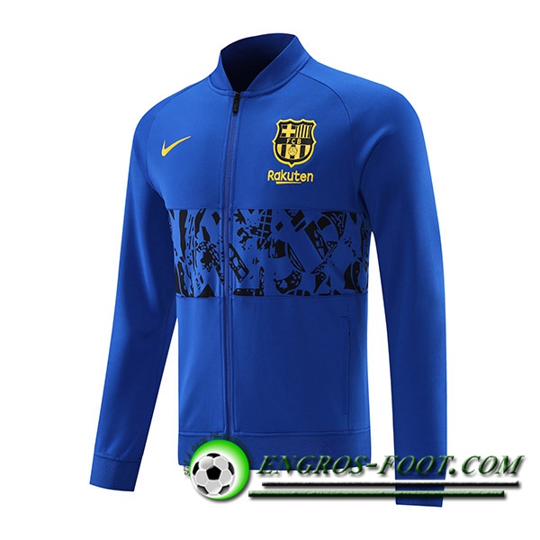 Veste Foot FC Barcelone Bleu 2021/2022