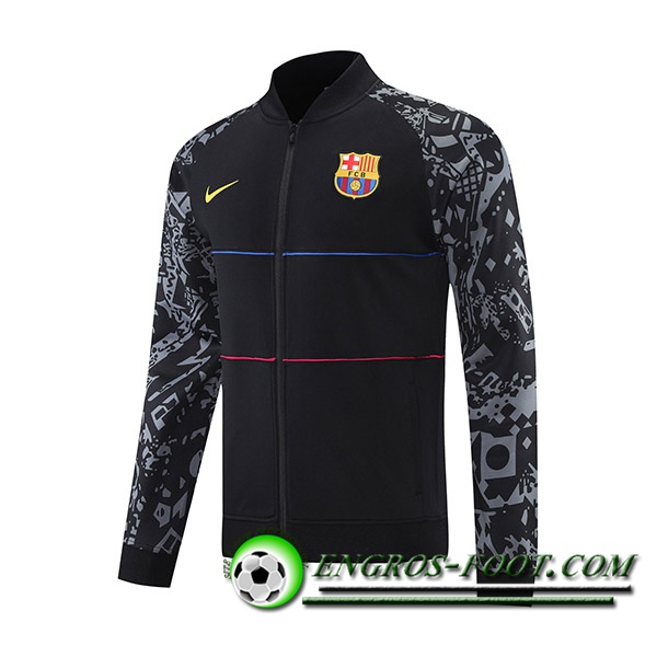 Veste Foot FC Barcelone Noir/Gris 2021/2022