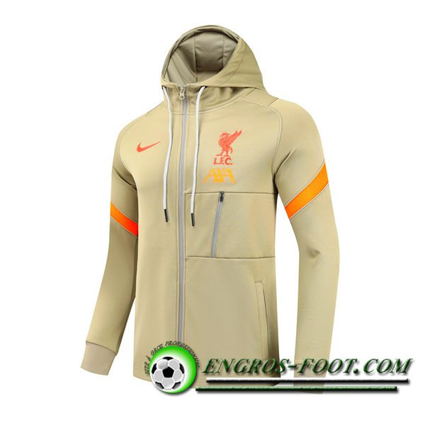 Veste A Capuche FC Liverpool Brun 2021/2022