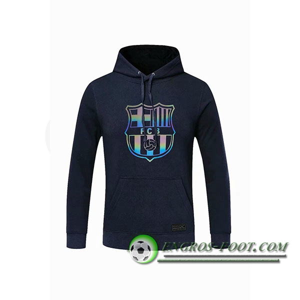 Engros-foot: Sweatshirt Training Capuche FC Barcelone Noir 2020/2021 Thailande