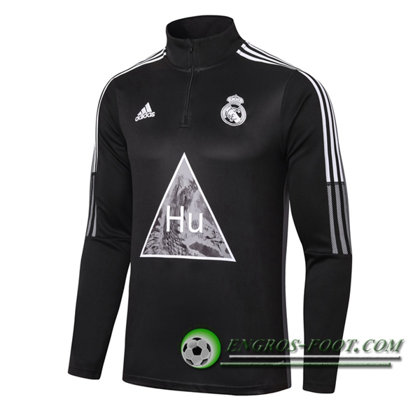 Engros-foot: Sweatshirt Training Real Madrid Joint Edition Noir 2020/2021 Thailande