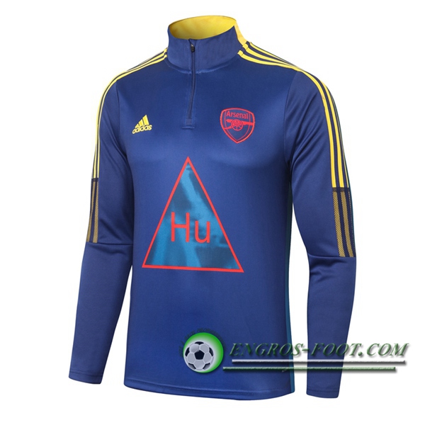 Engros-foot: Sweatshirt Training Arsenal Joint Edition Bleu 2020/2021 Thailande