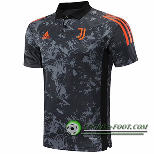 Polo Foot Juventus Noir/Gris 2020/2021