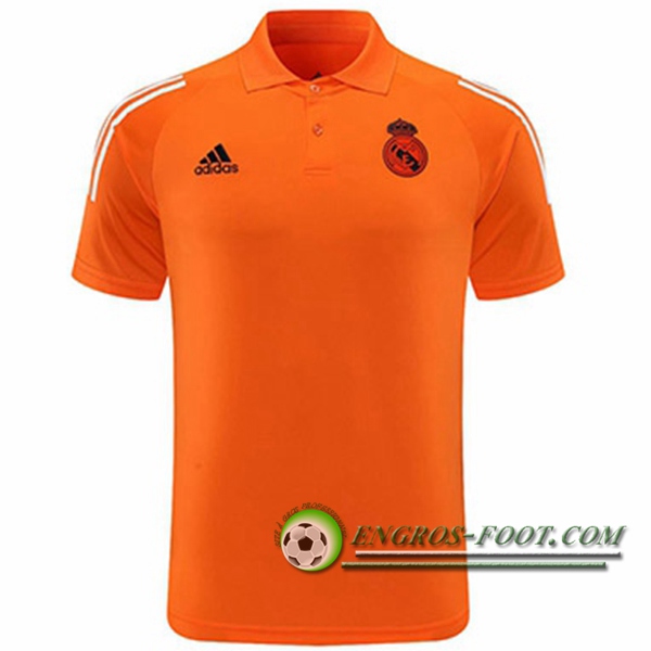 Polo Foot Real Madrid Orange 2020/2021