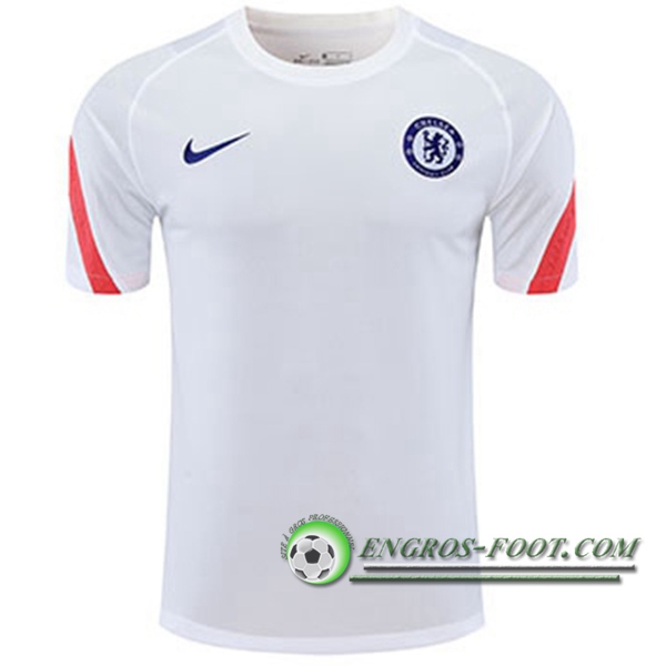 Training T-Shirts FC Chelsea Blanc 2020/2021