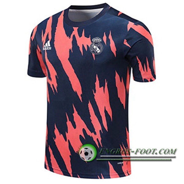 Training T-Shirts Real Madrid Marron/Bleu 2020/2021