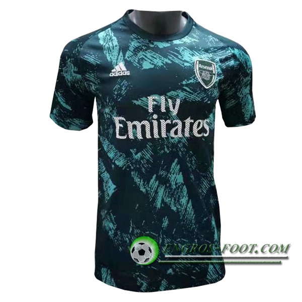 Training T-Shirts Arsenal Noir/Vert 2020/2021