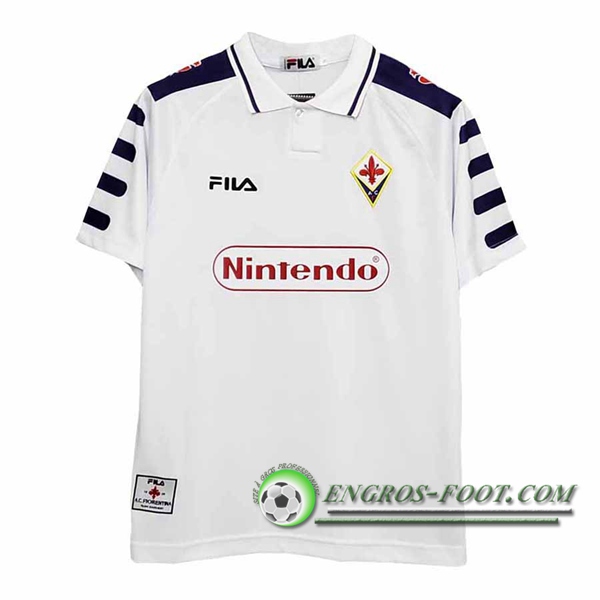 Engros-foot: Jeu Maillot de ACF Fiorentina Retro Exterieur Domicile 1998 Thailande