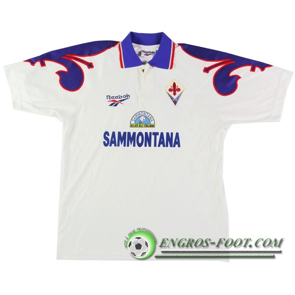 Engros-foot: Jeu Maillot de ACF Fiorentina Retro Exterieur Domicile 1995/1996 Thailande