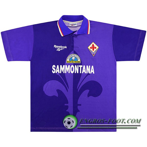 Engros-foot: Jeu Maillot de ACF Fiorentina Retro Domicile 1995/1996 Thailande