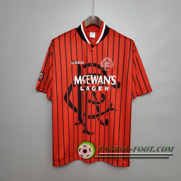 Engros-foot: Jeu Maillot de Rangers FC Retro Exterieur 1994/1995 Thailande