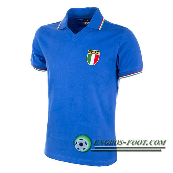 Engros-foot: Jeu Maillot de Italie Retro Domicile 1982 Thailande