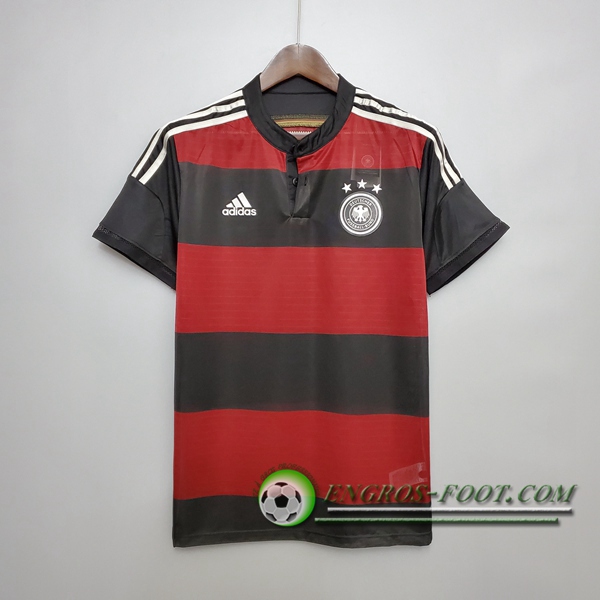 Engros-foot: Jeu Maillot de Allemagne Retro Exterieur 2014 Thailande