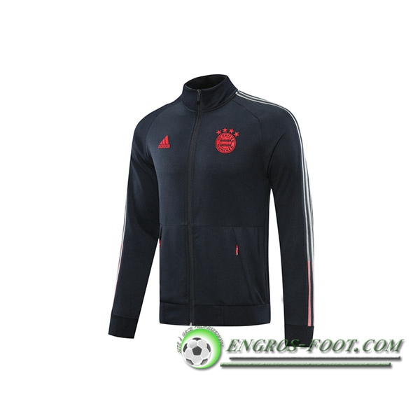 Nouveaux Veste Foot Bayern Munich Noir 2020/2021