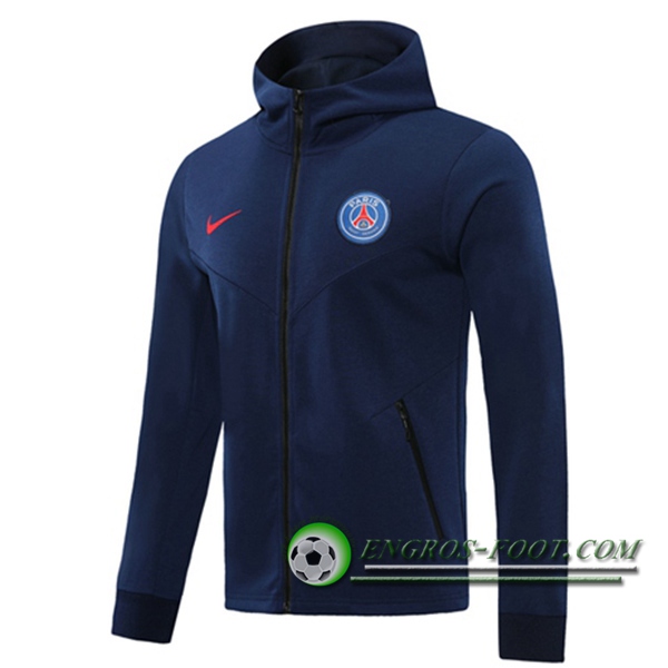 Veste A Capuche PSG Bleu Marin 2020/2021