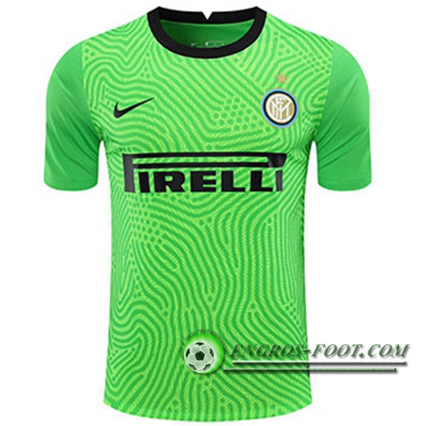 Engros-foot: Jeu Maillot Inter Milan Gardien De But Vert 2020/2021 Thailande