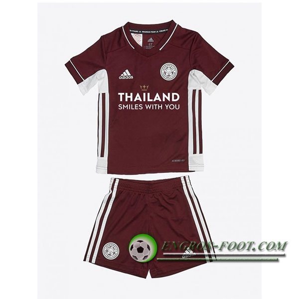 Engros-foot: Jeu Maillot de Foot Leicester City Enfant Third 2020/2021 Thailande