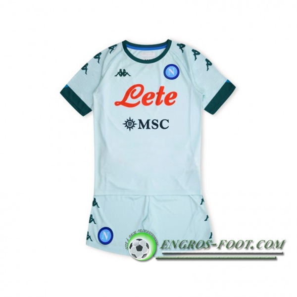 Engros-foot: Jeu Maillot de Foot SSC Naples Enfant Exterieur 2020/2021 Thailande