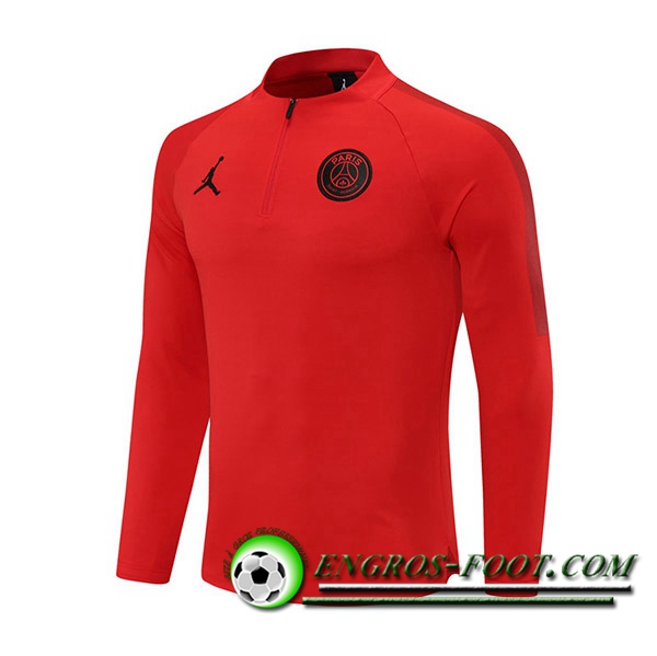 Sweatshirt Training Jordan PSG Rouge 2021/2022