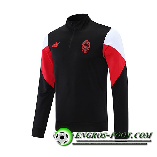 Sweatshirt Training AC Milan Rouge/Noir/Blanc 2021/2022