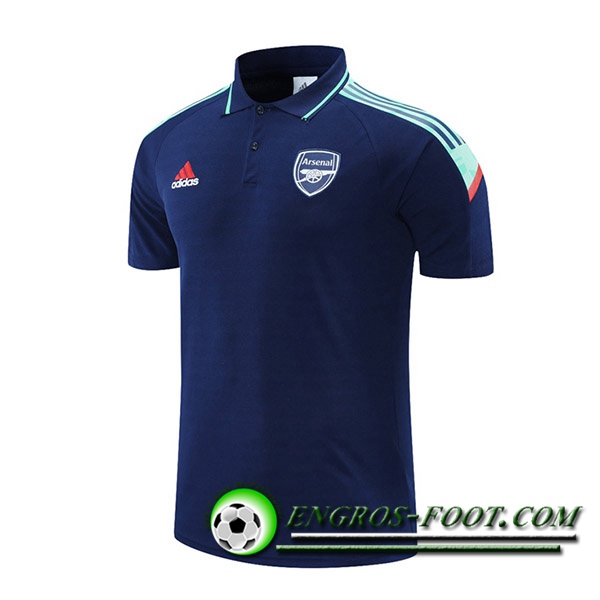 Polo Foot FC Arsenal Blanc/Rouge 2021/2022