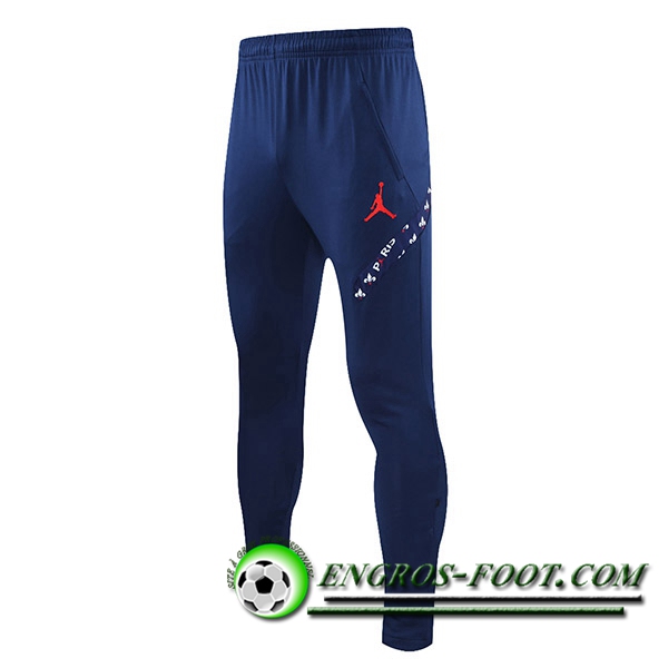 Training Pantalon Foot Jordan PSG Bleu Marin 2021/2022