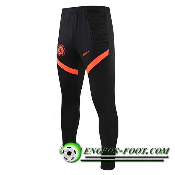 Training Pantalon Foot FC Chelsea Orange/Rouge 2021/2022