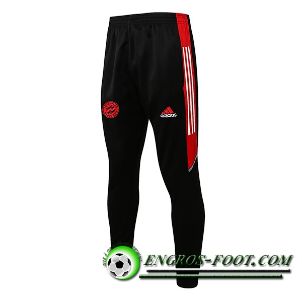 Training Pantalon Foot Bayern Munich Noir/Rouge 2021/2022