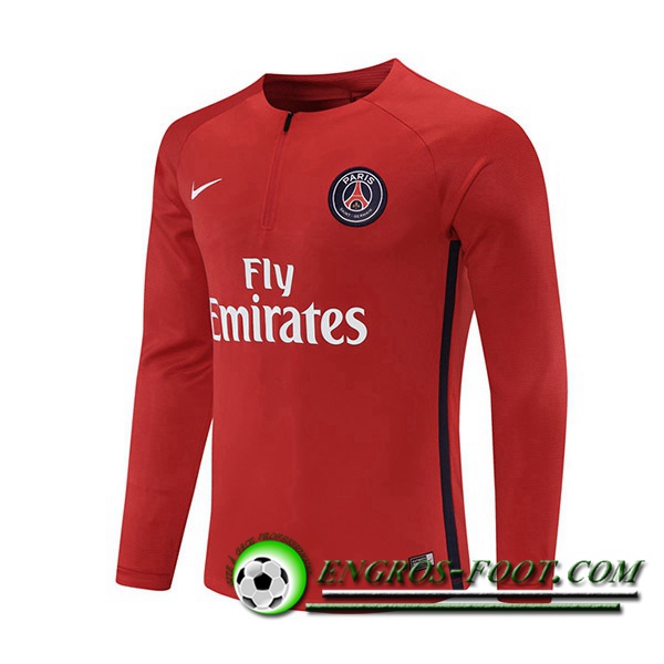 Sweatshirt Training Jandor PSG Rouge 2016/2017