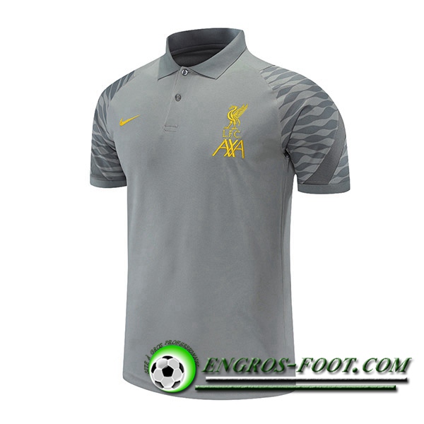 Polo Foot FC Liverpool Gris 2021/2022