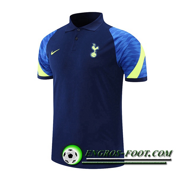 Polo Foot Tottenham Hotspur Bleu Marin/Vert 2021/2022