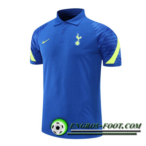 Polo Foot Tottenham Hotspur Bleu/Vert 2021/2022