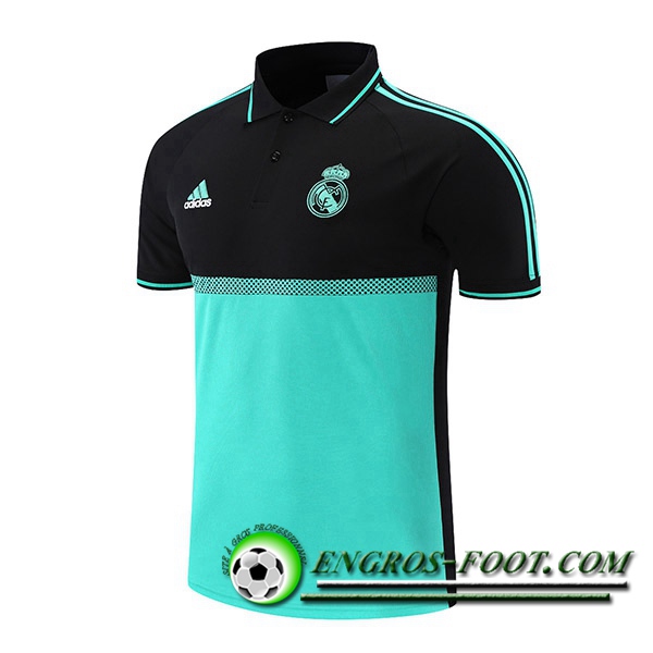 Polo Foot Real Madrid Noir/Vert 2021/2022