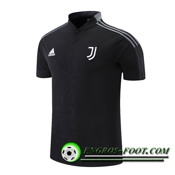 Polo Foot Juventus Noir/Gris 2021/2022