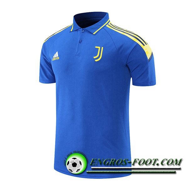 Polo Foot Juventus Bleu/Jaune 2021/2022