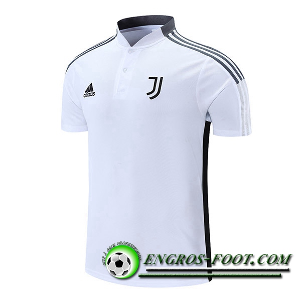 Polo Foot Juventus Blanc/Gris 2021/2022