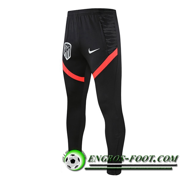 Training Pantalon Foot Atletico Madrid Rouge/Noir 2021/2022