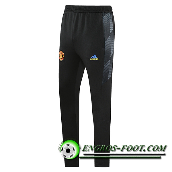 Training Pantalon Foot Manchester United Noir/Gris 2021/2022