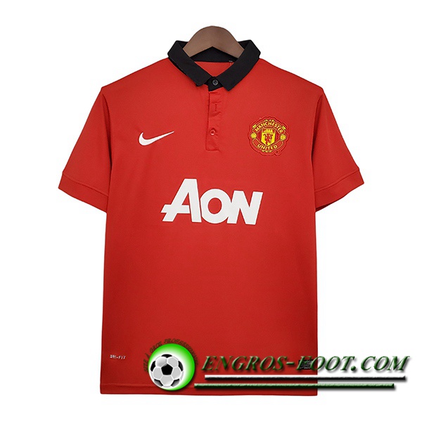 Maillot de Foot Manchester United Retro Domicile 2013/2014