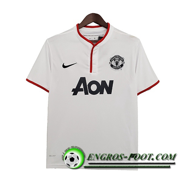 Maillot de Foot Manchester United Retro Exterieur 2013/2014