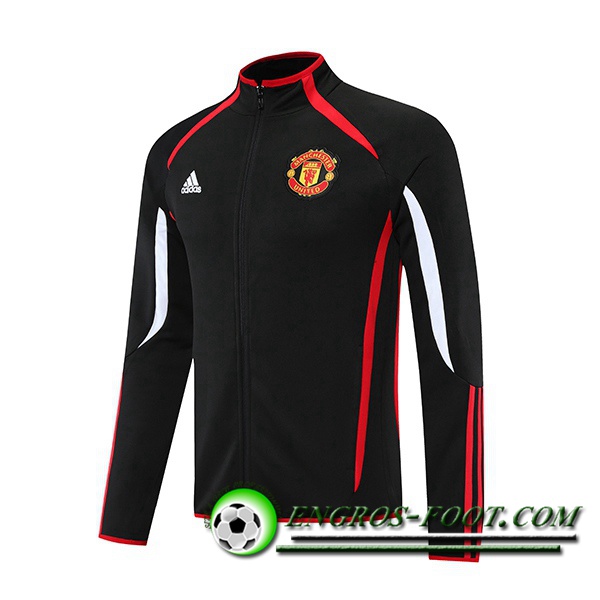 Veste Foot Manchester United Rouge/Noir 2021/2022