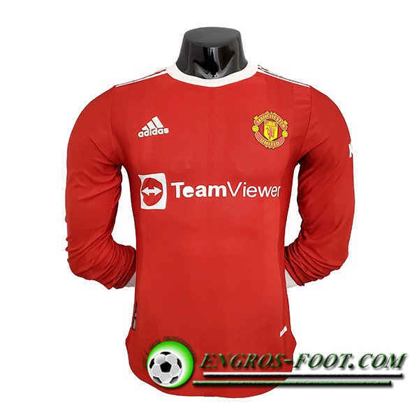 Maillot de Foot Manchester United Domicile Manche longue 2021/2022