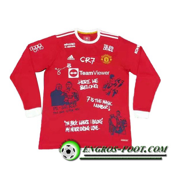 Maillot de Foot Manchester United Dodici x ronaldo PV LS Manche longue 2021/2022