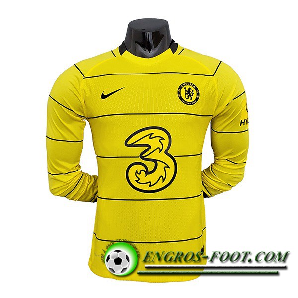 Maillot de Foot FC Chelsea Exterieur Manche longue 2021/2022