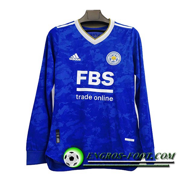 Maillot de Foot Leicester City Domicile Manche longue 2021/2022