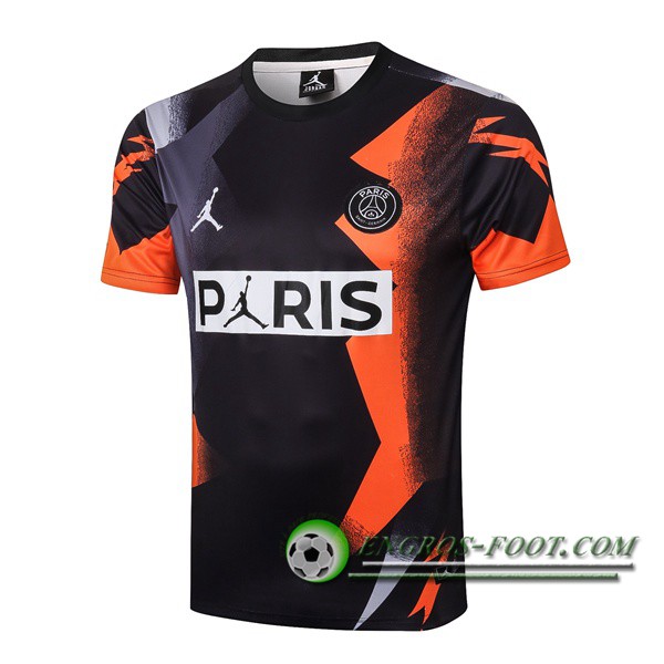 Polo Foot Paris PSG Noir Jaune 2019/2020