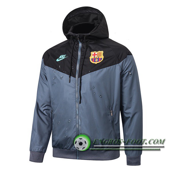 Nouveaux Coupe Vent FC Barcelone Noir 2019/2020